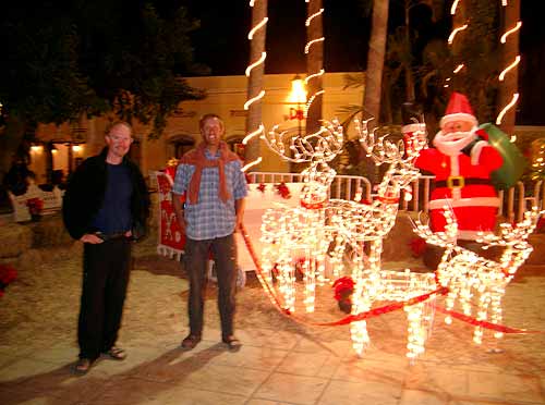 Og s er det pludselig jul. Her i San Jose del Cabo